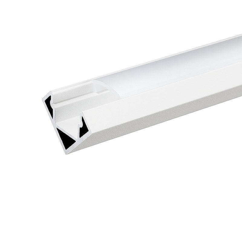 Nobile - Zubehör/Ersatzteile für Lichtschlauch/-band Alu Eck-Profil 2m 5011146812 Abdeckung opal − 1 Stück