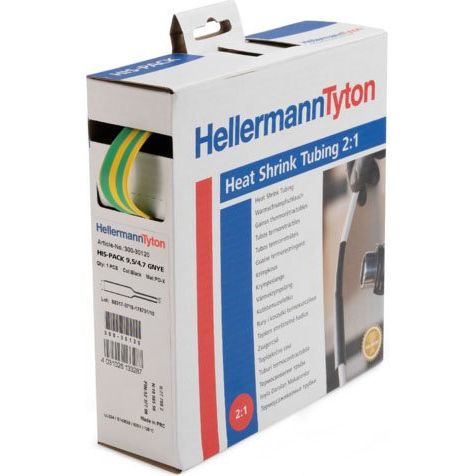 HellermannTyton - Schrumpfschlauch Warmschrumpfschlauch HIS-3/64-POX-CL HIS-Pack-1,2/0,6