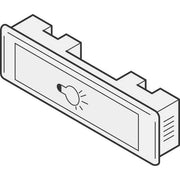 Renz Metallwaren - Klingeldrücker Lichttaster 97-9-85111 gr LIRA 75x22 grau