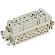 Harting - Kontakteinsatz für Rechtecksteckverbinder Steckverbinder 09200162814 Han 16A-BU-S, Draht