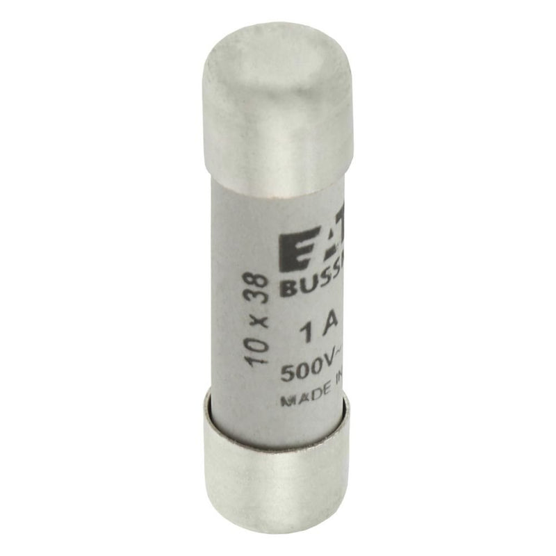 Eaton - Zylindrische Sicherung Sicherungseinsatz Nieders. C10G1 1A AC 500V 120kA − 10 Stück