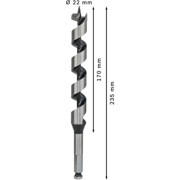 Bosch - Bohrer PRO Wood 2608597633 Holzschlangenbohrer