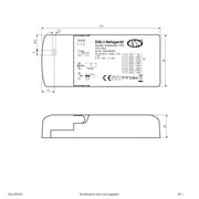 EVN Lichttechnik - Steuergerät für Leuchten DALI-LED-Steuerung DALD3570VS 260-700mA 5,2-25,2W