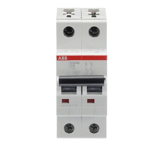 ABB Stotz S&J - Leitungsschutzschalter Sicherungsautomat S202M-C6 10kA 6A C 2p