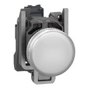 Schneider Electric - Leuchtmelder, Komplettgerät Leuchtmelder XB4BVB1 ws, m.LED-Mod. 24V