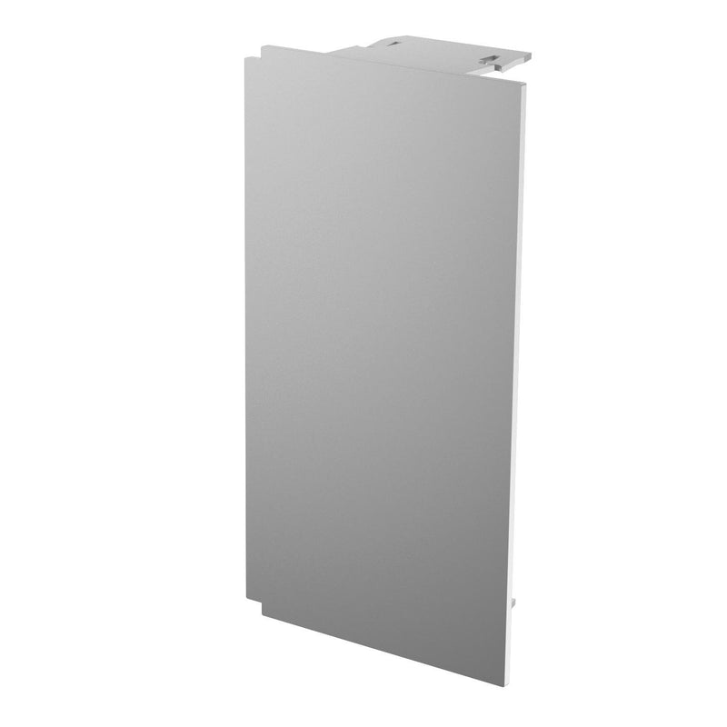 Rehau - Endstück für Geräteeinbaukanal SIGNA STYLE Endstück BRA ES70130 EL 70x130 eloxiert − 1 Stück