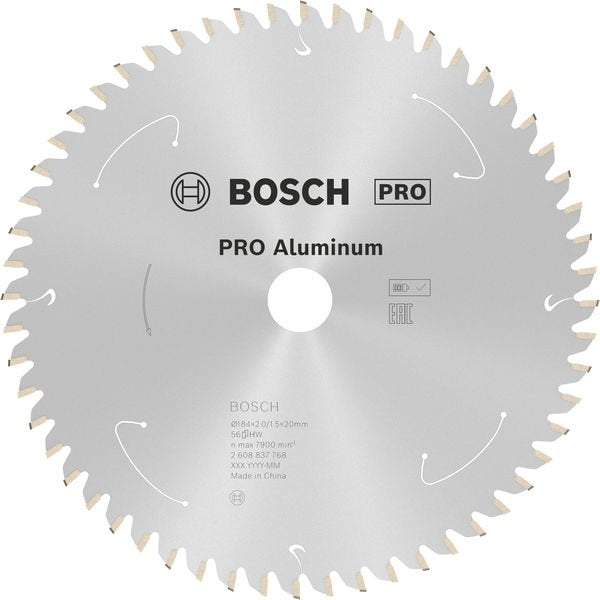 Bosch - Kreissägeblatt PRO Aluminium cordless 2608837768 Kreissägeblatt 184 x