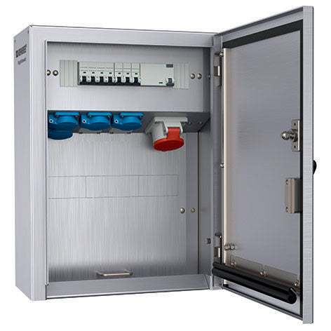 Mennekes - CEE-Steckdosen-Kombination (IEC 60309) Aufputz-Verteiler 83725