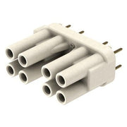Harting - Leiterplattensteckverbinder Leiterplattenadapter 7,5A 09160009923 Liquid-crystal poly