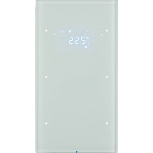 Berker - Bussystem-Tastsensor Touchsensor 2fach 75642050 Glas polarweiß