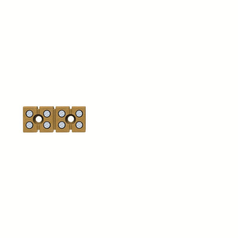 Weidmüller - Ein- und mehrpolige Klemmenleiste Klemmenleiste Schraubans. MK 3/4 B 1-4 2.5qmm − 50 Stück