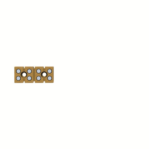Weidmüller - Ein- und mehrpolige Klemmenleiste Klemmenleiste Schraubans. MK 3/4 B 1-4 2.5qmm − 50 Stück