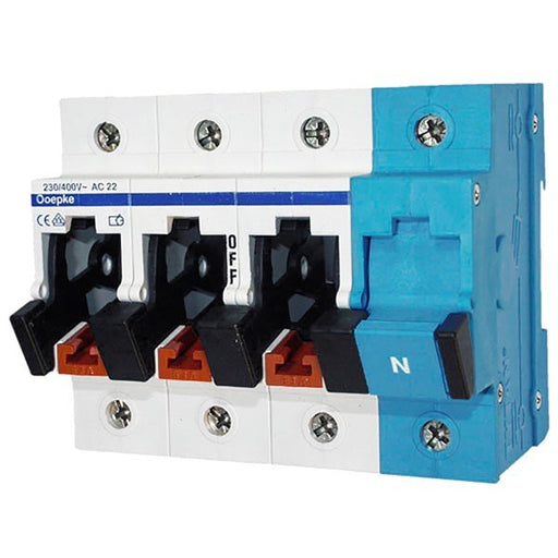 Doepke - D0-Sicherungslasttrennschalter Lasttrennschalter Tytan II D0-63-3+N − 1 Stück by Doepke
