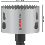 Bosch - Lochsäge PRO Multi Material PC Plus 2608594401 Lochsäge, 73 mm