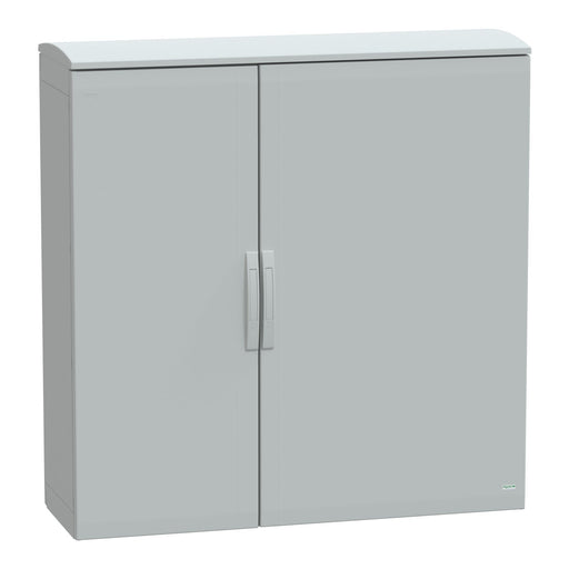 Schneider Electric - Gehäuse/Schaltschrank (leer) Tür Polyester NSYPLAT12124G(VE2) 1250x1250x420