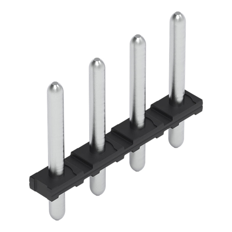 WAGO - Leiterplattensteckverbinder THT-Stiftleiste Lötstift 2092-1704 1,4 mm,gerade,sw − 400 Stück