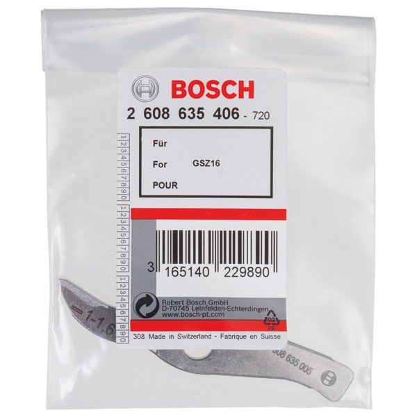 Bosch - Ersatz-Messerklinge Messer gerade bis 1,6 mm, 2608635406 für