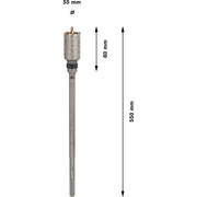 Bosch - Bohrkrone PRO SDS max-5 Bohrkrone, F00Y145193 einteilig 55 x 80 x