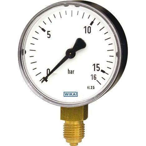 Wika Wiegand - Rohrfedermanometer Rohrfedmano 111.10.050 CU 9014047 100 bar G1/4B