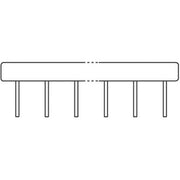 Murrelektronik - Querverbinder/Brücker für Reihenklemme Potentialschiene rt 90976 − 5 Stück