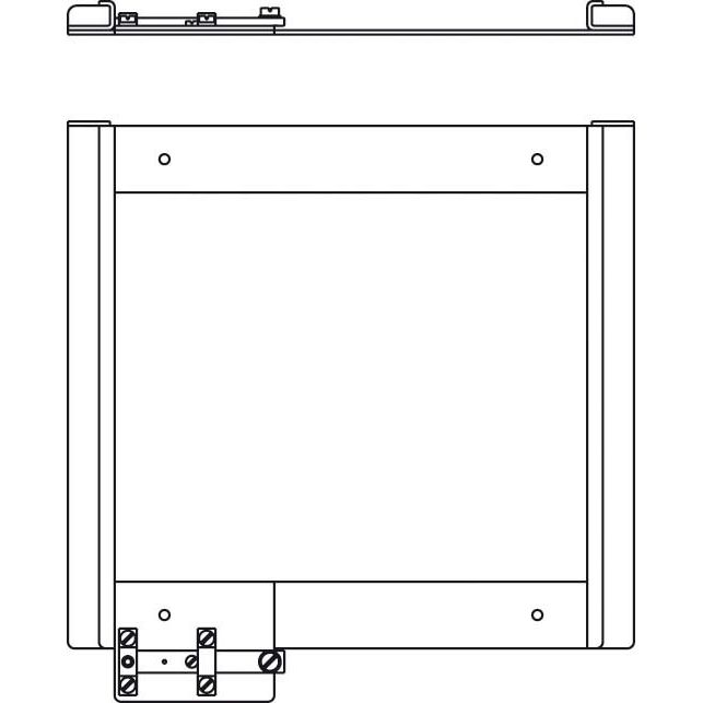 Schill - Stiel/Profilschiene Einbauschiene SCHIENE ALD 240.C für Bandzugtrommel