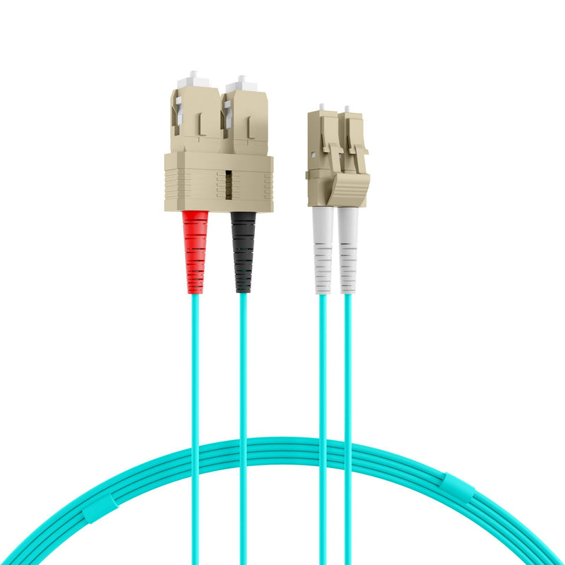 EFB-Elektronik - Patchkabel LWL Duplexkabel 1m O0314.1 2xLC/2xSC 50/125