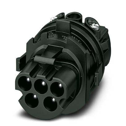 Phoenix Contact - Rundsteckverbinder, Einbau (ohne Leitung) Kontakteinsatz PRC 5-HEAD-MS6-2