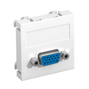 OBO Bettermann - Einsatz/Abdeckung für Kommunikationstechnik Multimediaträger VGA MTG-VGA S RW1 Buchse Schraubkl