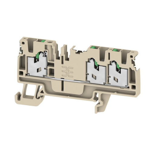 Weidmüller - Durchgangs-Reihenklemme Klemme S3C 2.5 DL SNAP IN, 2.5 mm² − 100 Stück