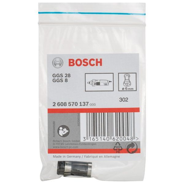 Bosch - Spannzange ohne 2608570137 Spannmutter 6 mm für