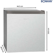 Bomann DA - Kühl-/Gefrierbox, portabel Kühlbox KB 7245 ix-look m.Frosterfach