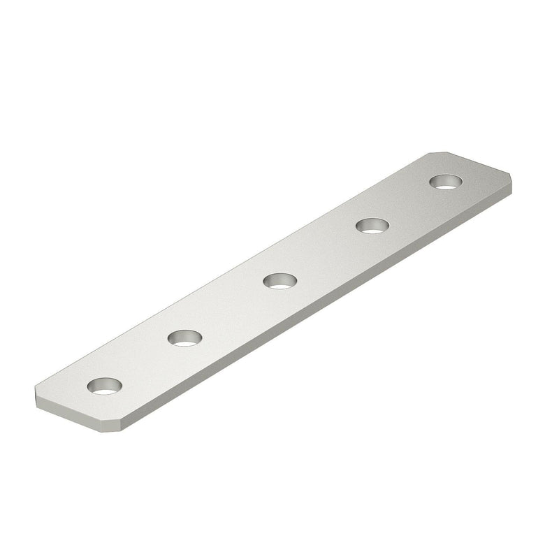 OBO Bettermann - Verbinder für Stiel/Profilschiene Verbindungsplatte GMS 5 VP A2 250x40x4mm − 10 Stück
