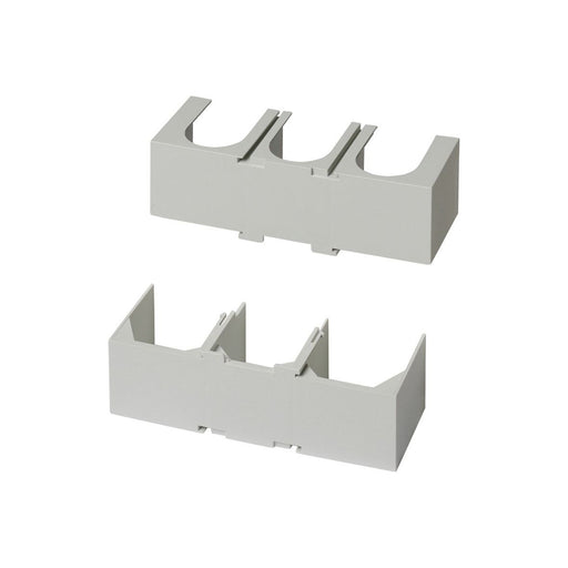 Mersen - Zubehör/Ersatzteile für NH-Unterteile Kabelabdeckung Set 1.000.382 (VE2) 3-polig 2Stück − 2 Packung