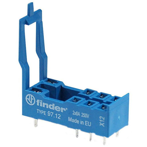 Finder - Relaissockel Printanschluss-Fassung 97.12 für Relais 46.52 − 50 Stück by Finder
