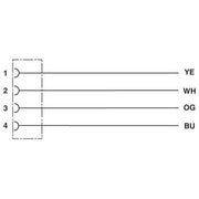 Phoenix Contact - Rundsteckverbinder, feldkonfektionierbar (Industriesteckverbinder) Einbausteckverbinder SACC-DSI-M12#1419616