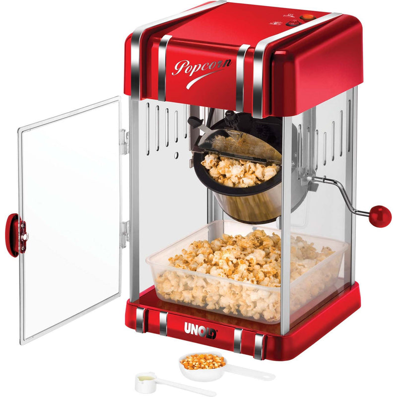 Unold - Popcornmaschine Popcorn-Automat 48535 Retro − 2 Stück
