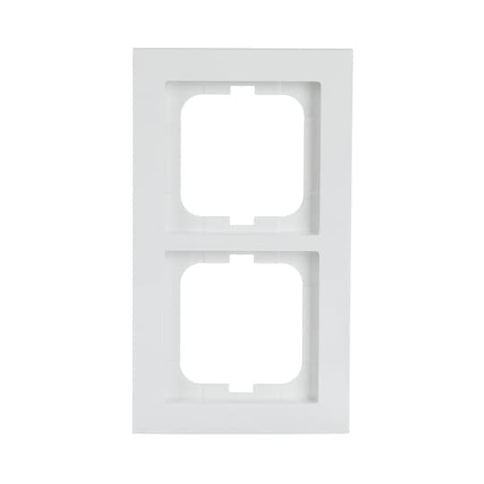 Busch-Jaeger - Abdeckrahmen Rahmen 2-fach 1722-284 studioweiß  − 1 Stück
