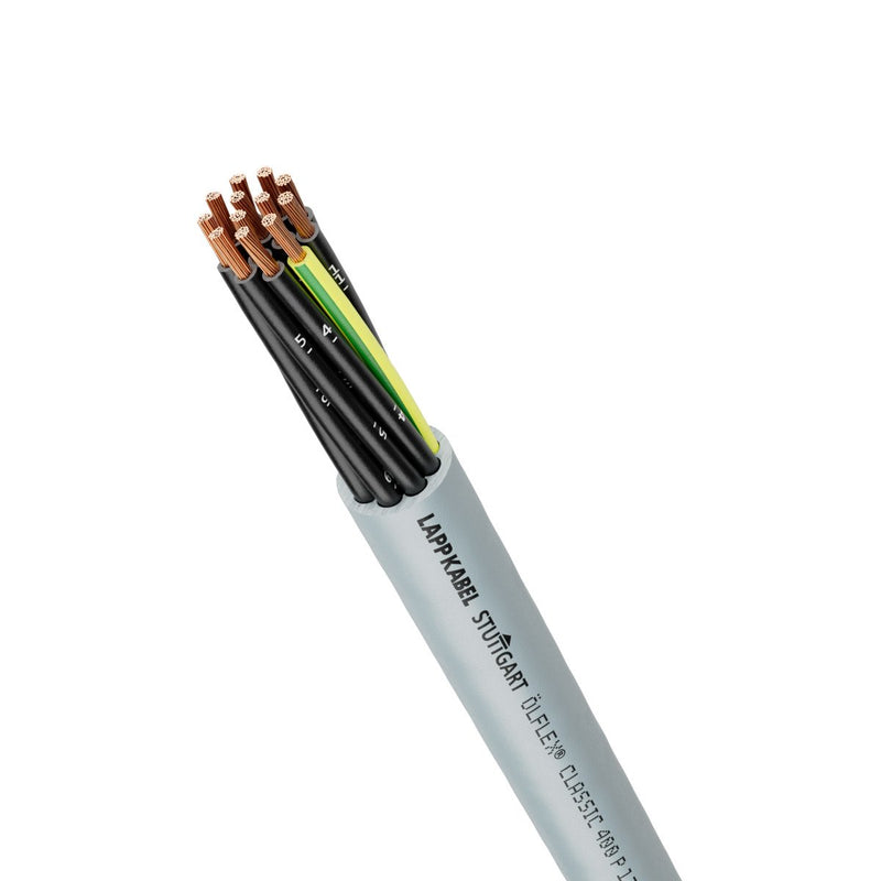 Lapp Kabel&Leitung - Energiekabel < 1 kV, für ortsveränderlichen Einsatz ÖLFLEX CLASSIC 400 P 4G2,5 1312404/50 − 50 Meter