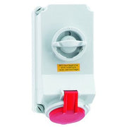 Bals Elektrotech - CEE-Steckdose abschaltbar, abgesichert (IEC 60309) Wandsteckdose GT abschaltb 16043 32A 5p 400V 6h IP44