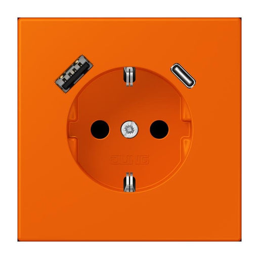 Jung - Steckdose SCHUKO Steckdose LC 1520-15 CA 224 orange (32080)