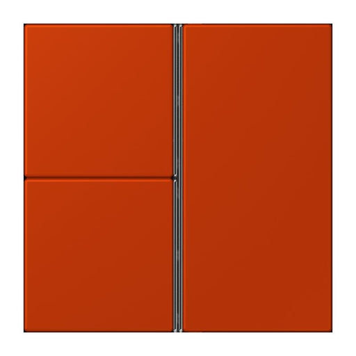 Jung - Abdeckung/Bedienelement für Installationsschalterprogramme Tastensatz 3fach LC 403 TSA 244 rouge vermillon 59