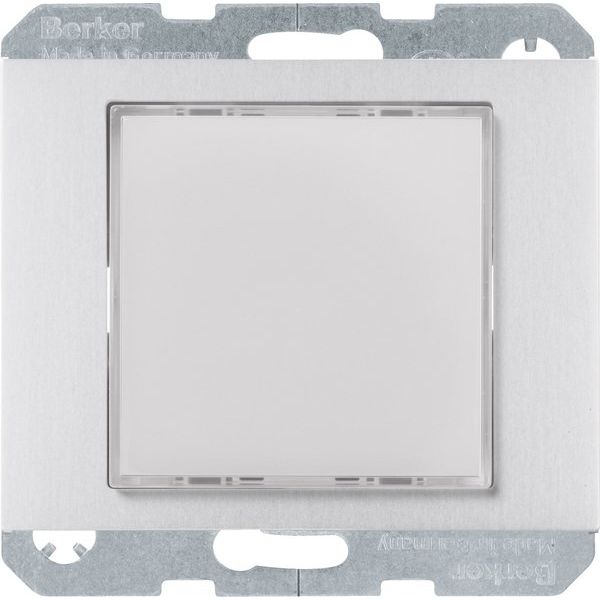 Berker - Info-Lichtsignal für Installationsschalterprogramme LED-Signallicht 29517003 RGB alu-lackiert