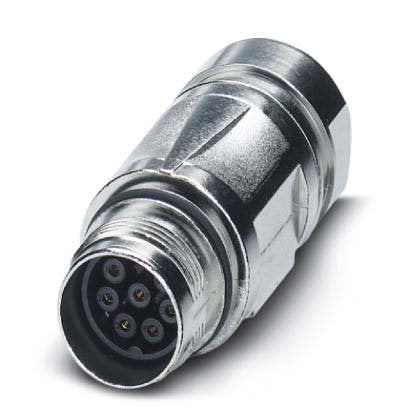 Phoenix Contact - Rundsteckverbinder, feldkonfektionierbar (Industriesteckverbinder) Kupplungssteckverbinder ST-7ES1N8A9003S