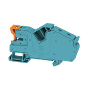 Weidmüller - Endklammer/-halter für Reihenklemme Endwinkel AEB ITB 16 BB BL Wemid, blau − 20 Stück