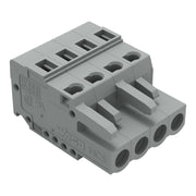 WAGO - Kabelsteckverbinder für Leiterplattensteckverbinder Federleiste 231-104/102-000 − 100 Stück