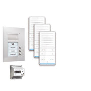 TCS Tür Control - Türsprech-Set audio:pack Unterputz f.3WE PAUF031/001 m. Außenstation PUK
