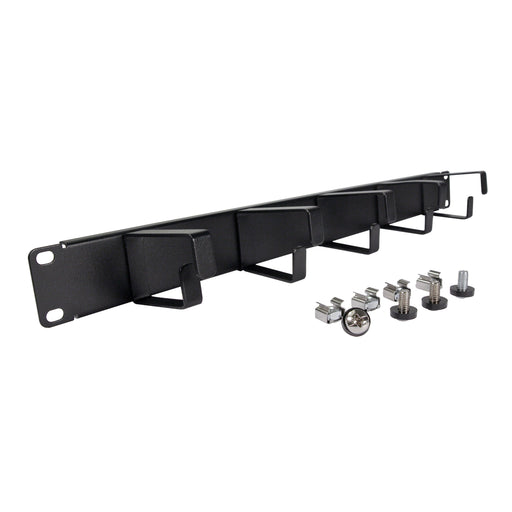 Televes - Kabelführung für Gehäuse/Schränke 19" Frontblende UKO5R 1HE,5 Kabeleinf. − 1 Stück