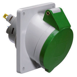 Bals Elektrotech - CEE-Anbausteckdose (IEC 60309) Anbausteckdose geneigt 32A 12798 4p >50V 2h IP44