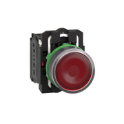 Schneider Electric - Drucktaster, Komplettgerät Leuchtdrucktaster rt XB5AW34B5 LED-Modul,24V,1S,1Ö