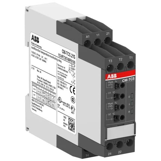 ABB Stotz S&J - Temperaturüberwachungsgerät Temperaturüberwachung CM-TCS.21S